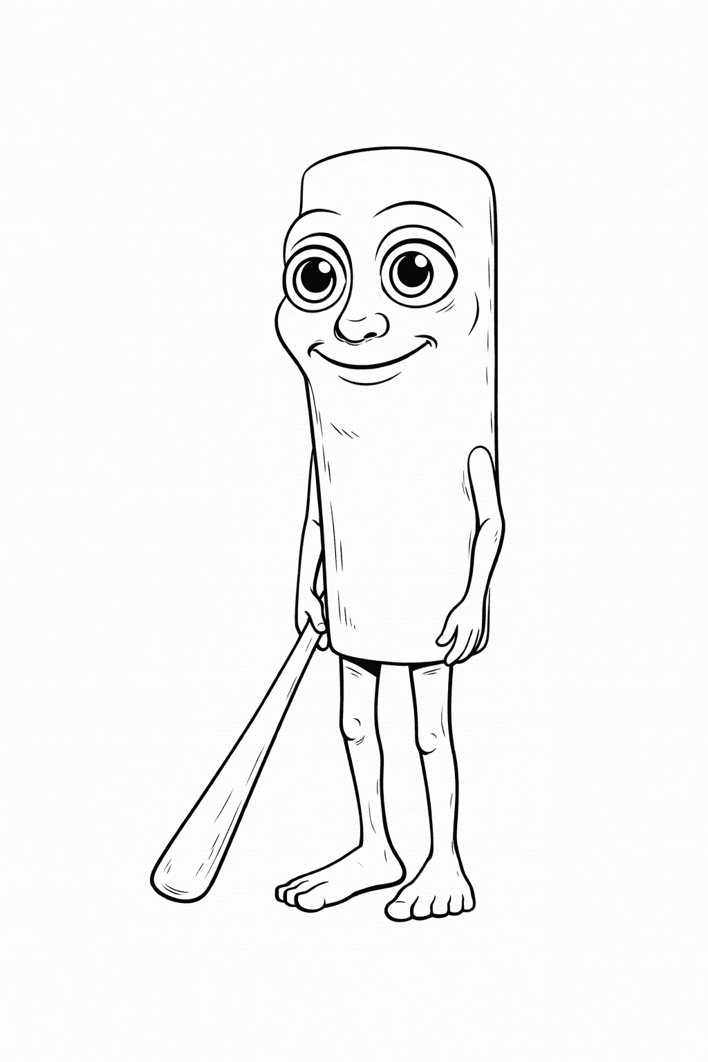 Tun Tun Sahur para colorear